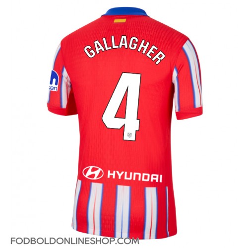 Atletico Madrid Conor Gallagher #4 Hjemmebanetrøje 2024-25 Kortærmet